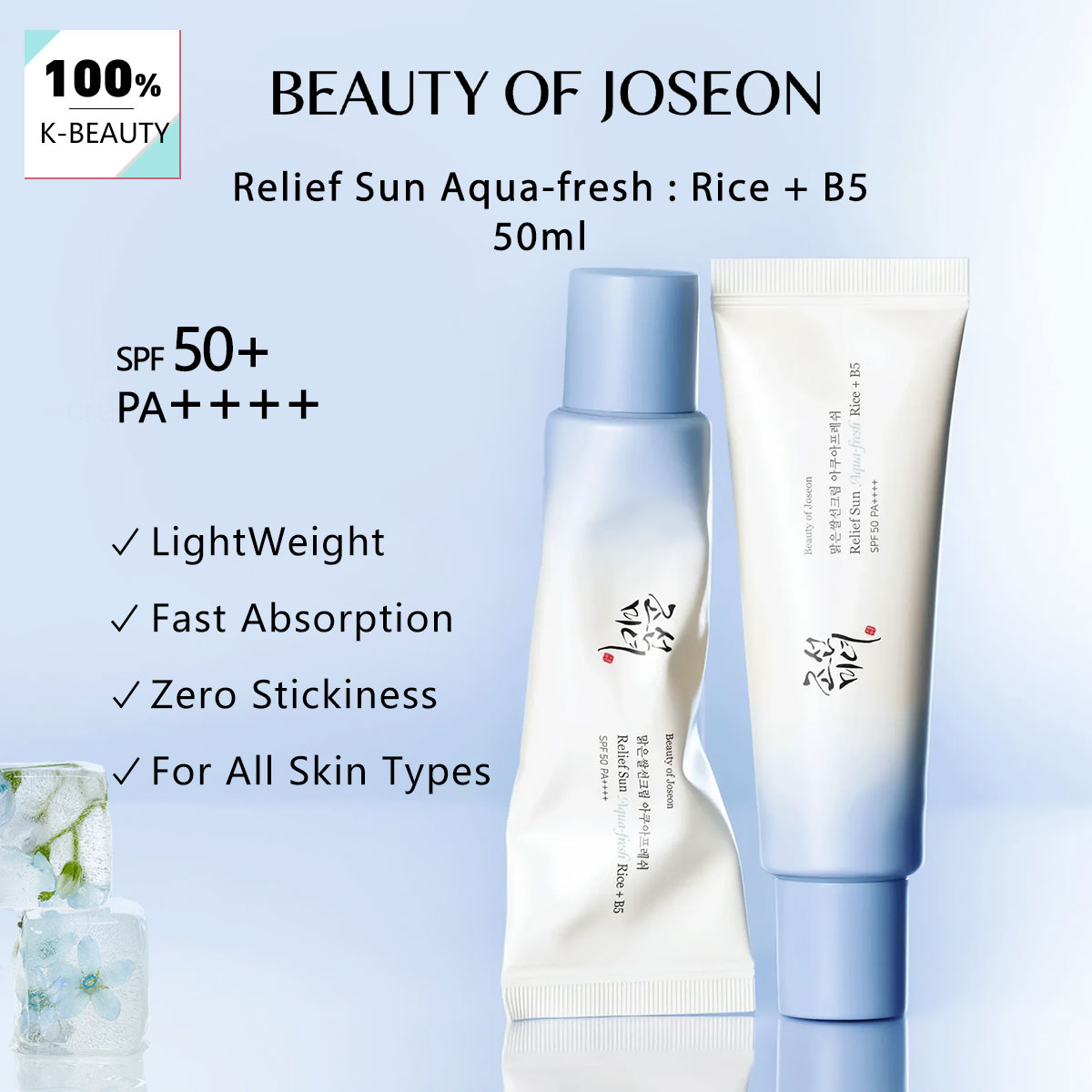Beauty Makeup Korean - Солнцезащитный крем Beauty of Joseon Relief