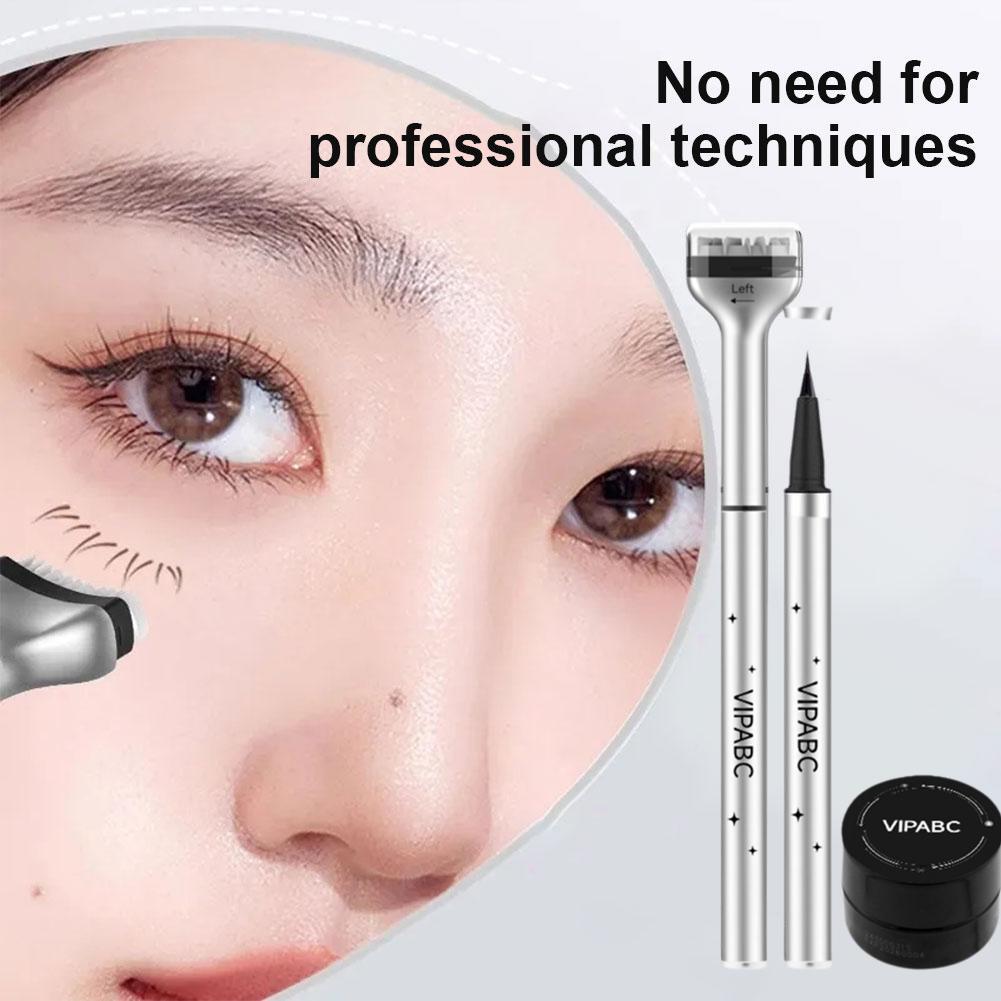 Beauty Mark Makeup - Черный/коричневый Dezone, штамп для нижних ресниц,