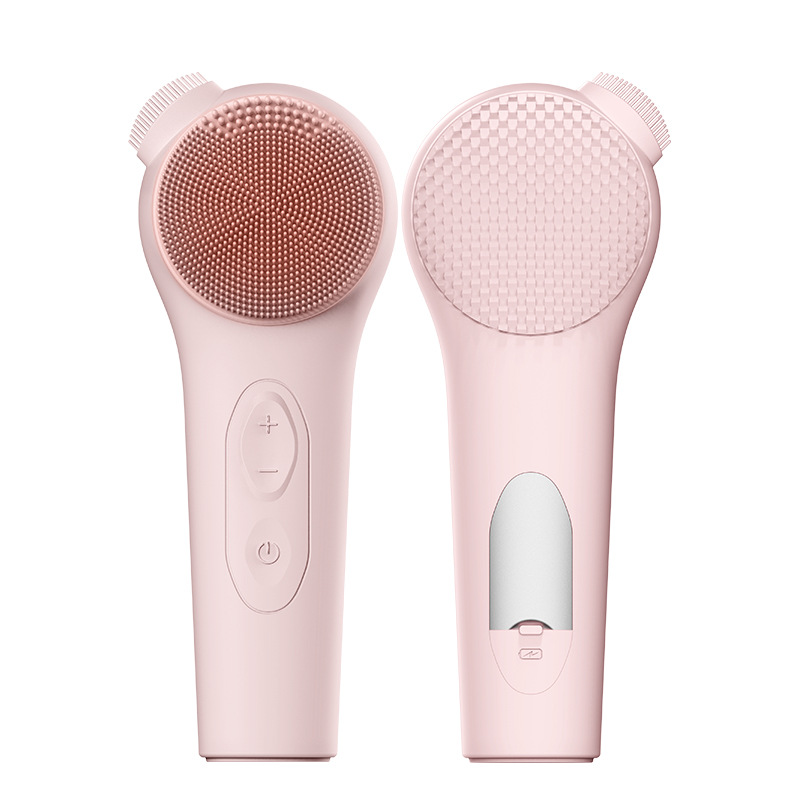 Electric Face Cleanser Brush - Портативный электрический очиститель для лица, силиконовая