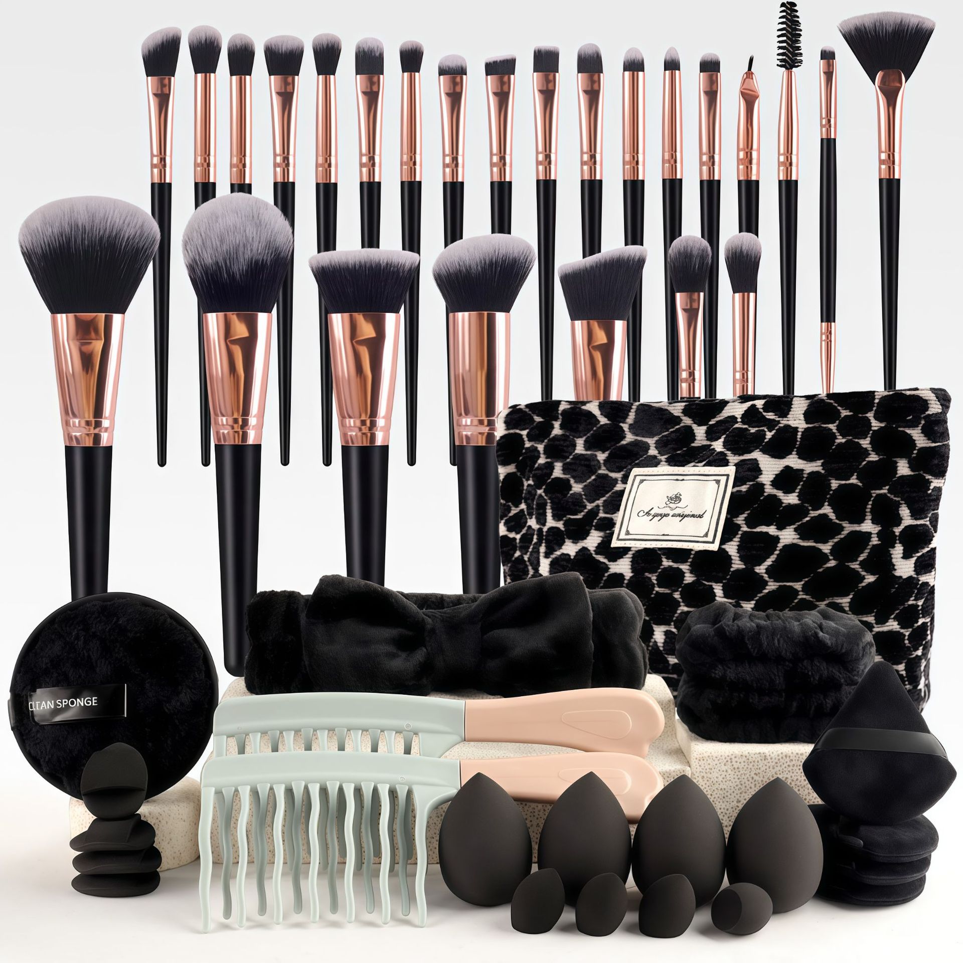 Набор кистей для макияжа в сти – обзор и цена Beauty Makeup Tools