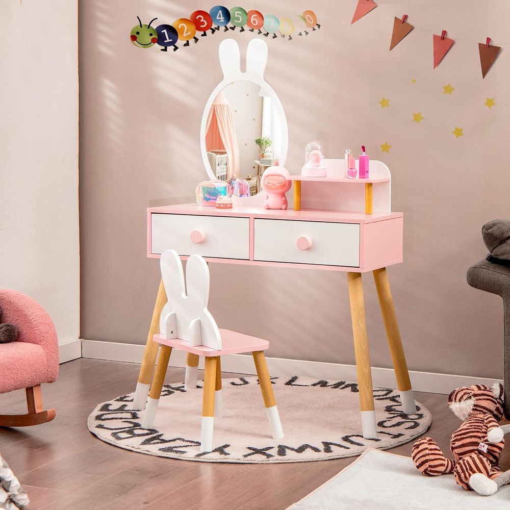 Детский туалетный столик EY Ki – обзор и цена Beauty Makeup Kids
