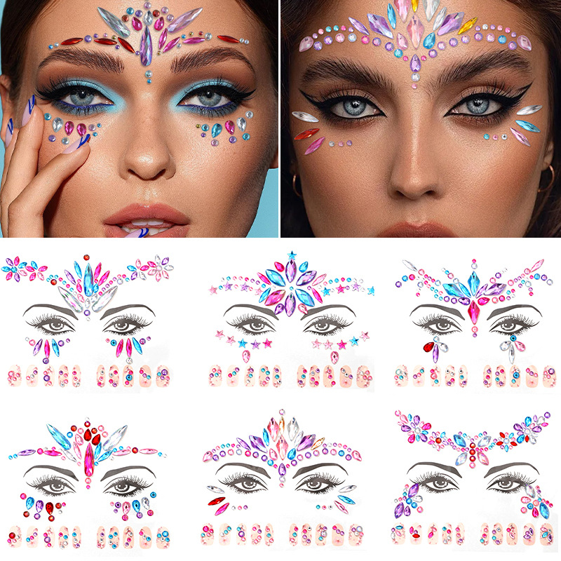 Наклейки для лица EDM, наклейк – обзор и цена Beauty Makeup Quotes