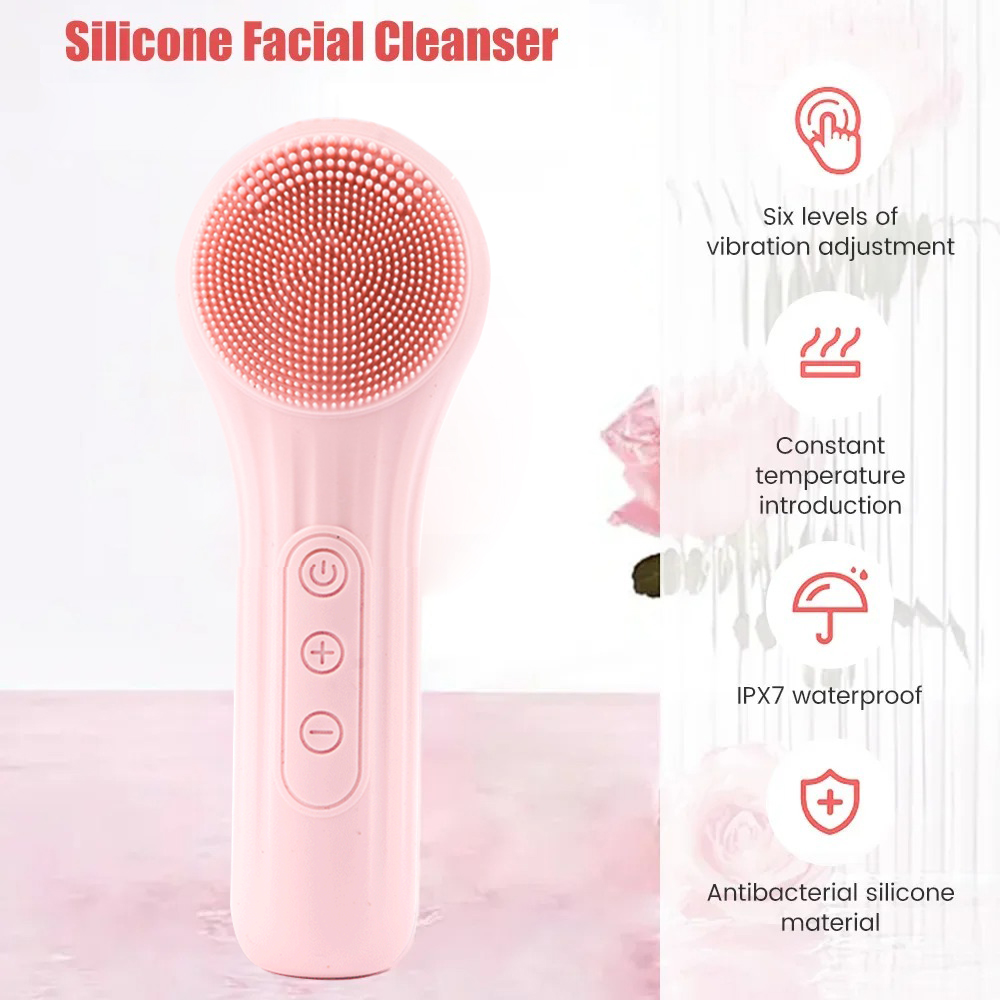 Ультразвуковое вибрационное оч – обзор и цена Electric Face Cleanser Brush
