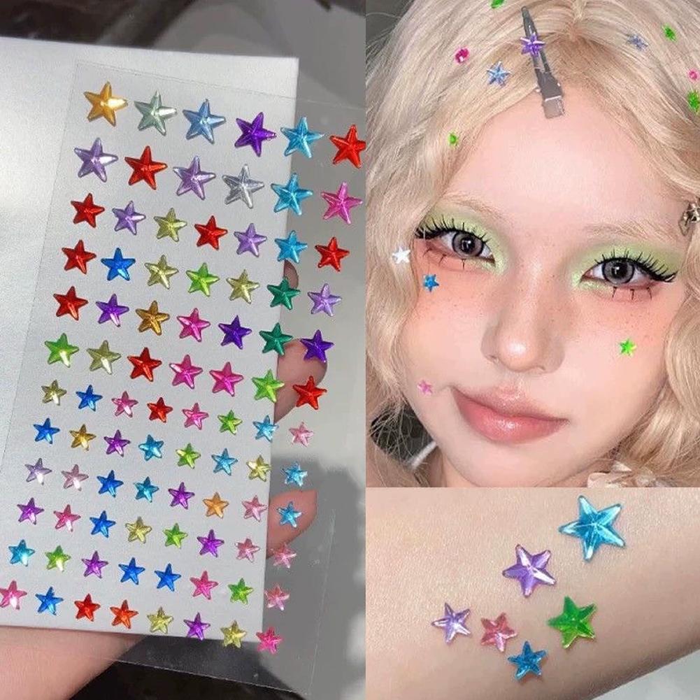 Самоклеящиеся стразы для лица, – обзор и цена Beauty Makeup Quotes