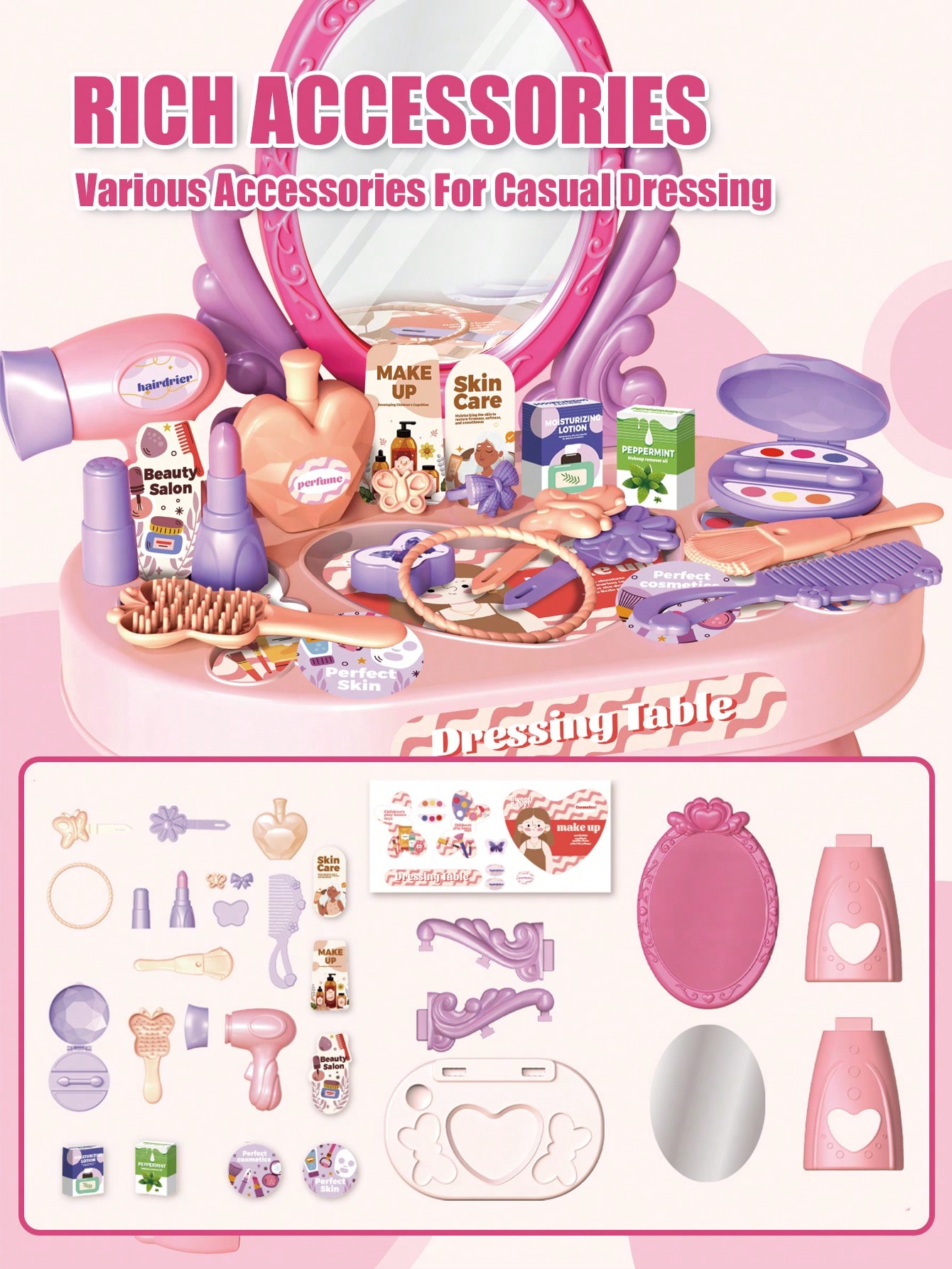 Детский игровой набор для маки – обзор и цена Beauty Makeup Kids