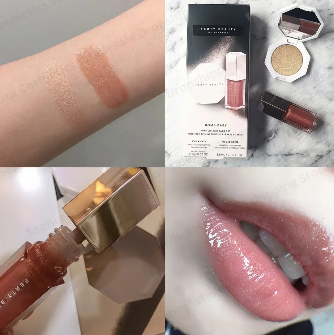 Набор блесков для губ Fenty Be – обзор и цена Huda Beauty Makeup Set